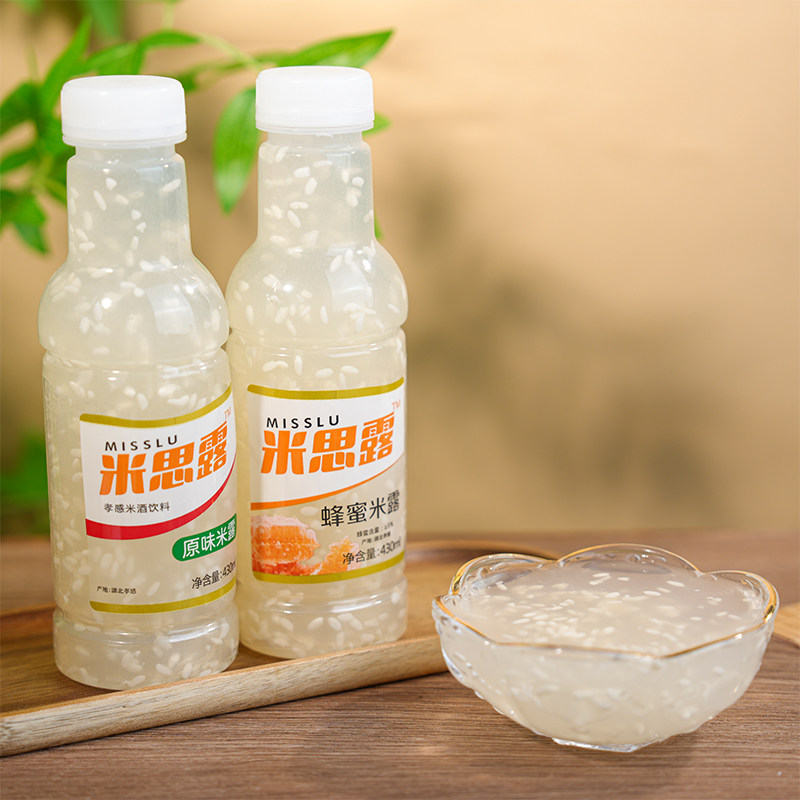 生龙孝感米酒米思露风味饮料低度甜米酒醪糟甜酒孝感糯米酒430ml,酒类,米酒,淘宝优惠券,粉丝福利购,淘宝优惠卷