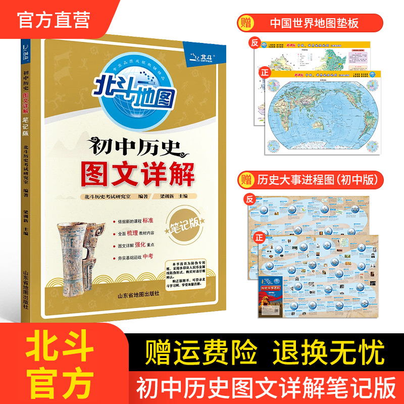 北斗地图初中历史图文详解笔记版
