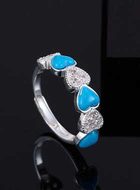 奢爱可心镶百搭调节轻手饰锆石