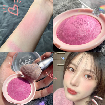 超棒的膨胀色，一盘用到退休腮红