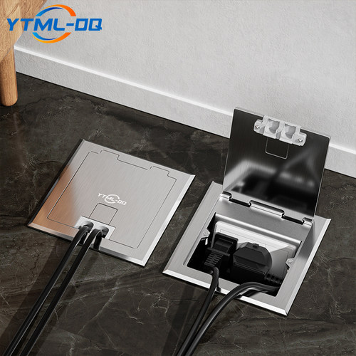 YTML-DQ隐藏式不锈钢地插座隐形
