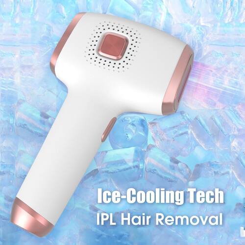 IPL ice cooling laser hair removal handset permanently