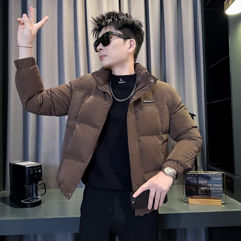 短款棉衣男冬季立领加厚保暖外套