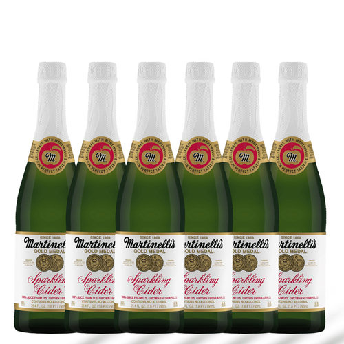 美国原装经典气泡苹果汁果酒香槟