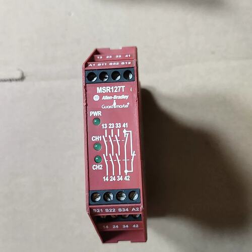 议价原装AB罗克韦尔安全继电器MSR127T，型号440R-N2维修