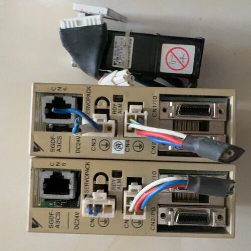 议价安川伺服器SGDF-A3CS+电机SGMM-A3C3SD11维修