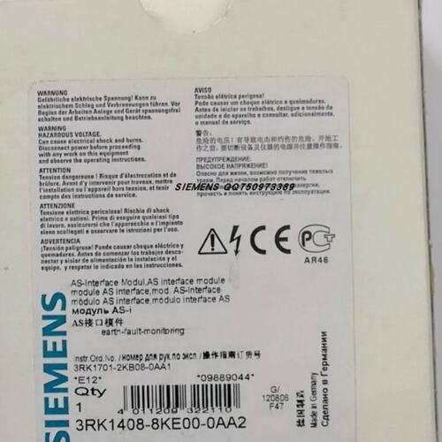 议价全新AS接口模块3RK1408-8KE00-0AA2维修