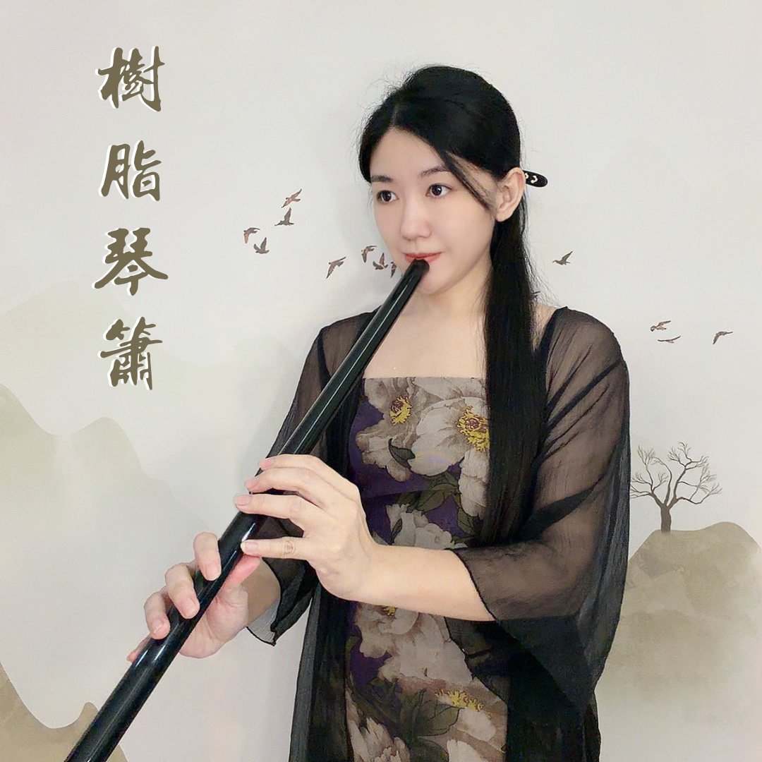 梦兮树脂琴箫八孔f调g调箫专业演奏萧通口洞箫细管正手乐器楚吟