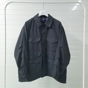 DAIWA PIER39 多口袋 纽扣 毛呢 夹克外套