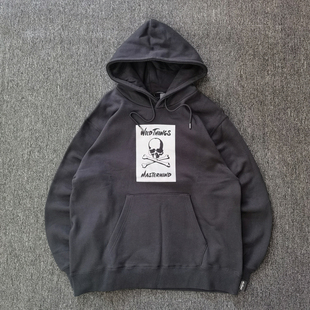 MMJ x WILD THINGS 方块骷髅 连帽卫衣 套头帽衫
