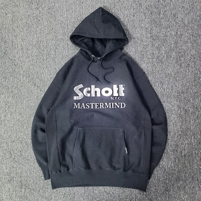 烫银骷髅MMJ日潮连帽卫衣