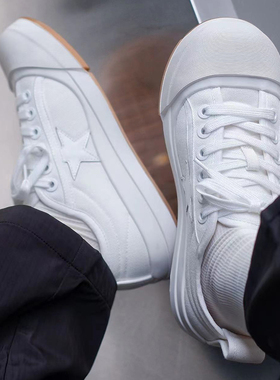 STOOSHE小众设计师品牌2023新款帆布星星小白鞋时尚板鞋休闲鞋女