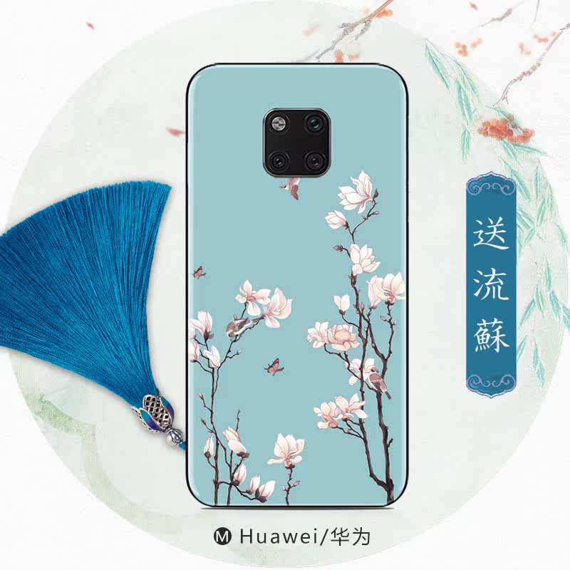 中国风木兰花nova4荣耀V华为P30全包P20/10女mate20 X Pro手机壳9在类目 3C数码配件, 手机配件, 手机保护套/壳中 - 来自Buy2taobao.com提供专业的淘宝代购服务