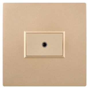 灰色3.5mm耳机音频插座二位耳机插孔直插免焊座多孔3.5有线直通