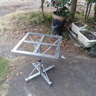 360度旋转喷漆工作台油漆架转盘园艺360度家具喷漆旋转台打磨抛光