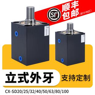 薄型油缸液压缸注塑高温模具HCJOB方形小液压方缸外牙CX 125 SD20