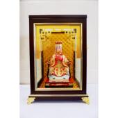 式 大小佛龛观音土地爷供家用摆台神像供简约玻璃防尘罩透明龛柜