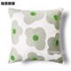 ins风抱枕套绿色可爱雏菊花朵现代靠垫沙发客厅靠枕床上靠背垫