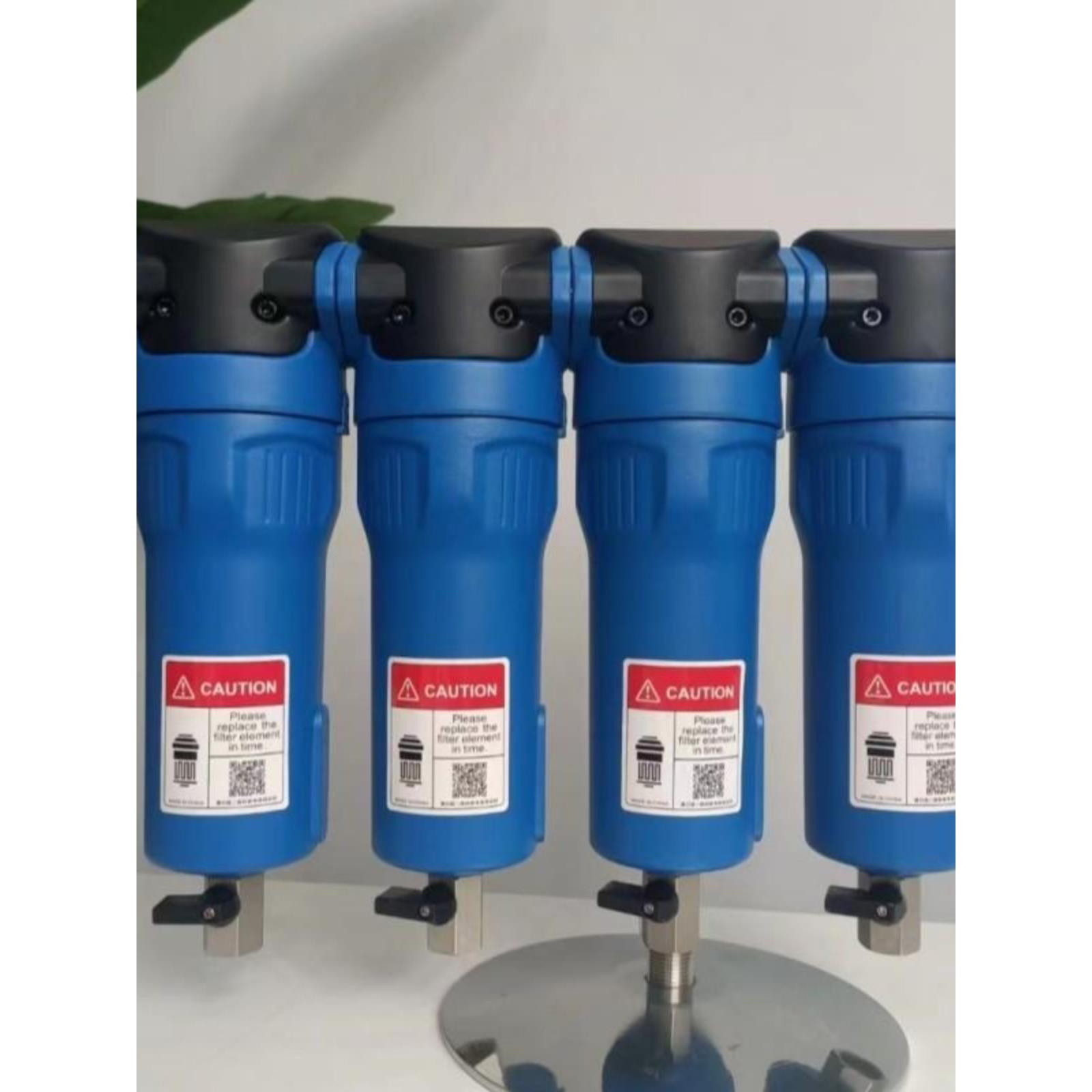 压缩空气精密过滤器16KG激光切割除水除尘高效除油高压油水分离器