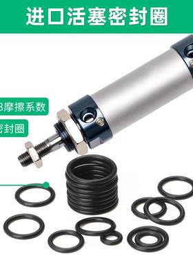 气动笔型迷你气缸带气缓冲MALC16/20/25/32/40X50X75X100X150X200