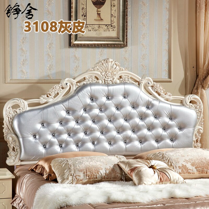 欧式铮舍包装体积包靠背法式烤漆公主双人定制单买个床头2020新款