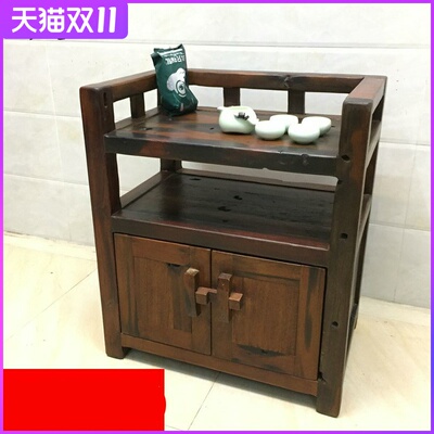 老船木办公室中式客厅仿古茶叶柜