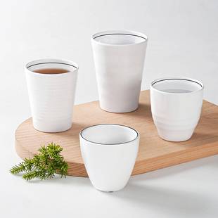 祥源美密胺餐具杯子商用酒店餐厅饭店专用茶杯水杯仿瓷杯耐摔口杯