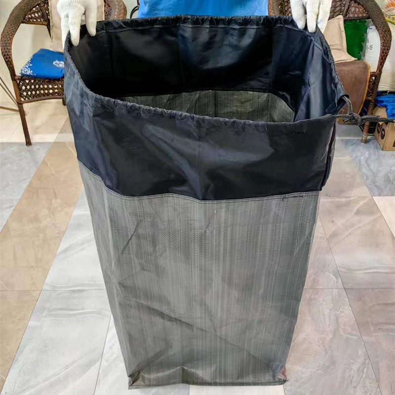 快递物流立方体防水中转分拣超大号编织袋搬家行李蛇皮方底打包袋