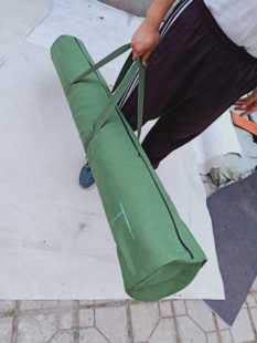 定做手提包水桶圆柱形拉链帆布袋单肩双肩鱼竿背包凉席爬爬垫收纳