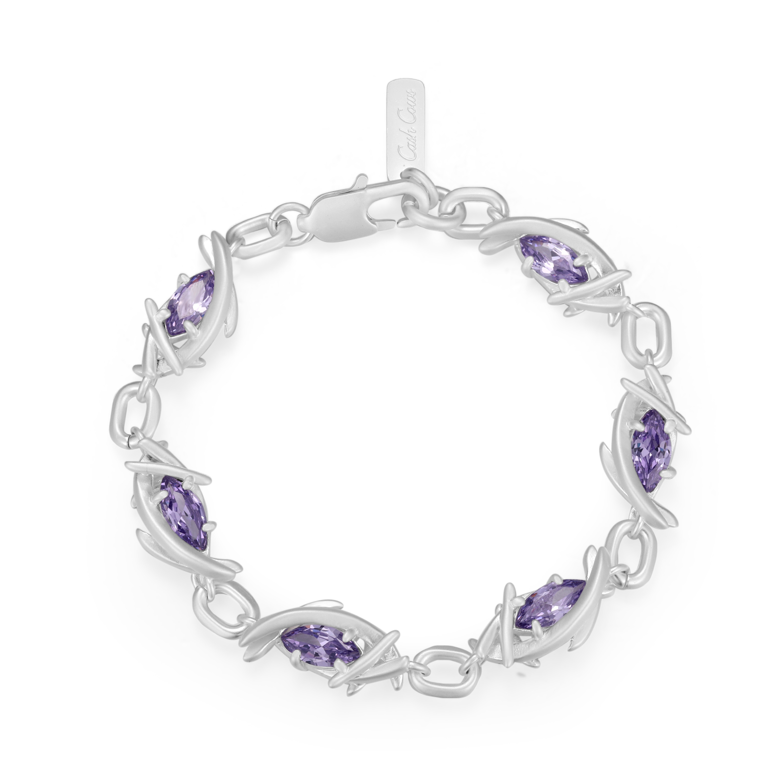 伯远同款 CASH COWS 原创设计简约情侣不规则异形荆棘宝石手链