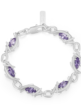 伯远同款 CASH COWS 原创设计简约情侣不规则异形荆棘宝石手链