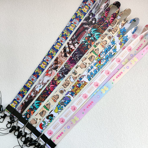 假面骑士天赐福官卡通皮卡拉卡小海狸手机挂绳证件挂脖绳长绳蝴蝶