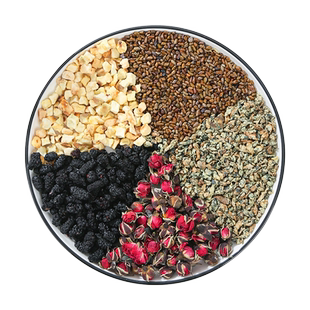 苹果玫瑰荷叶花茶柠檬山楂荷叶茶适合女生喝的轻盈减茶脂肥养生茶