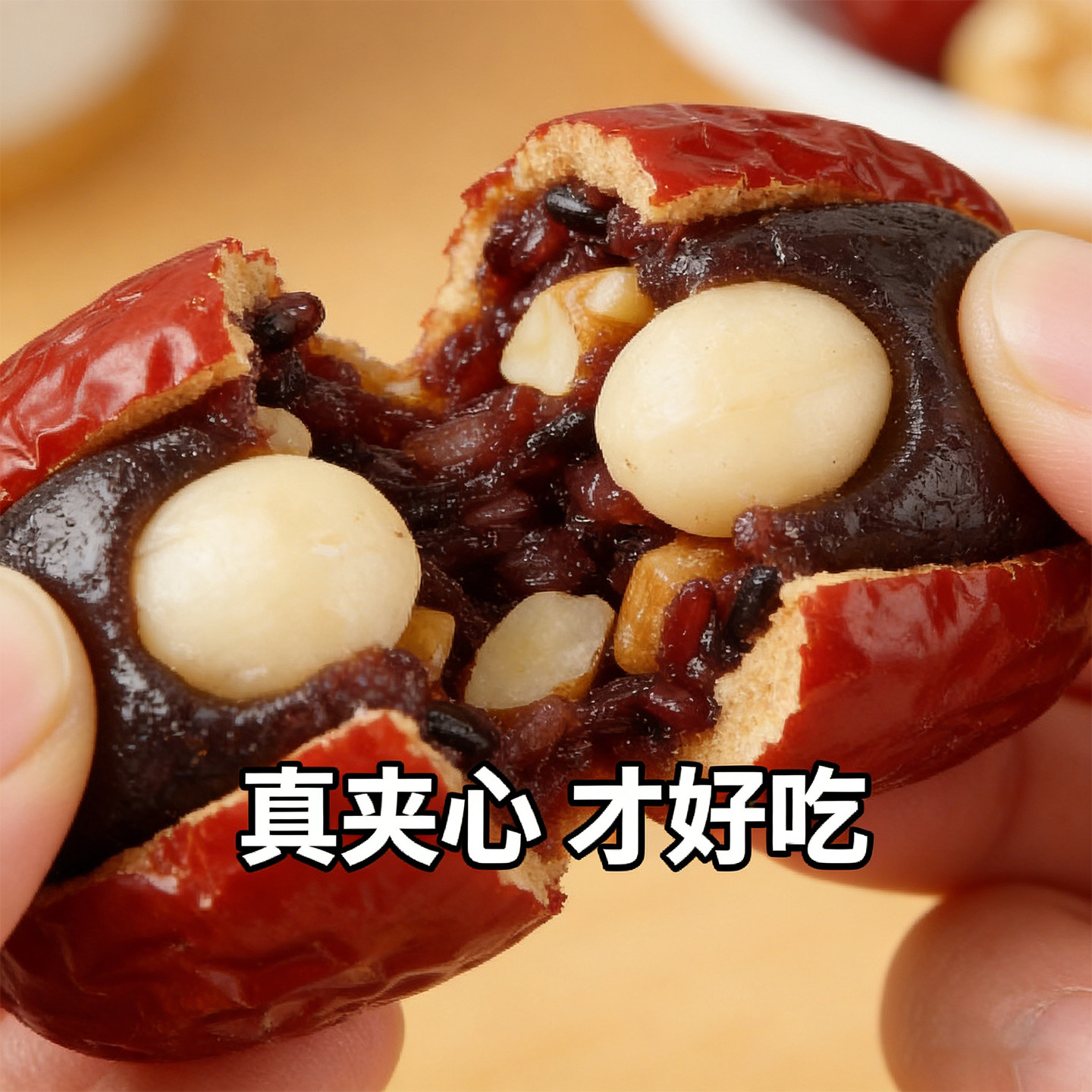 抱富枣新疆灰枣去核夹血糯米坚果孕妇即食养生健康零食独立小包装