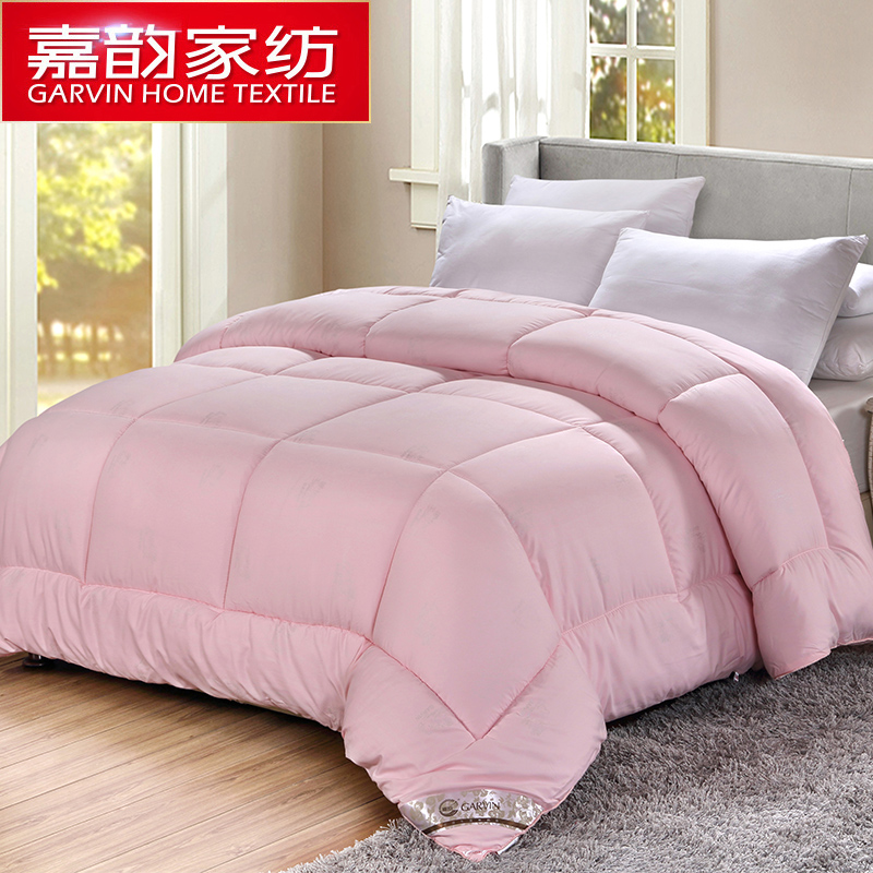 嘉韵嘉韵 超柔羽丝绒保暖被子加厚被芯单双人冬被 学生棉被婚庆被