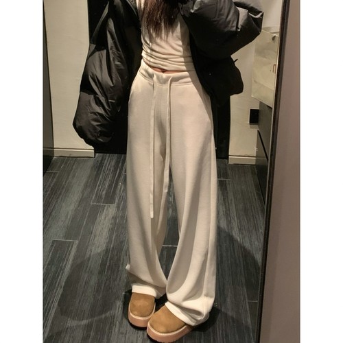 自然腰百搭长裤显瘦保暖