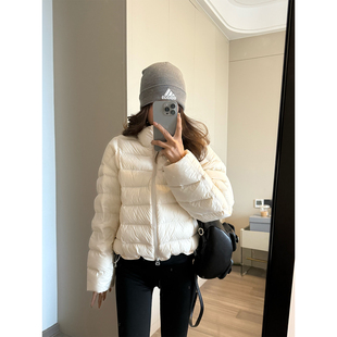新款 外套排骨风韩版 显瘦羽绒服女 秋冬百搭羽绒短款 留下1992