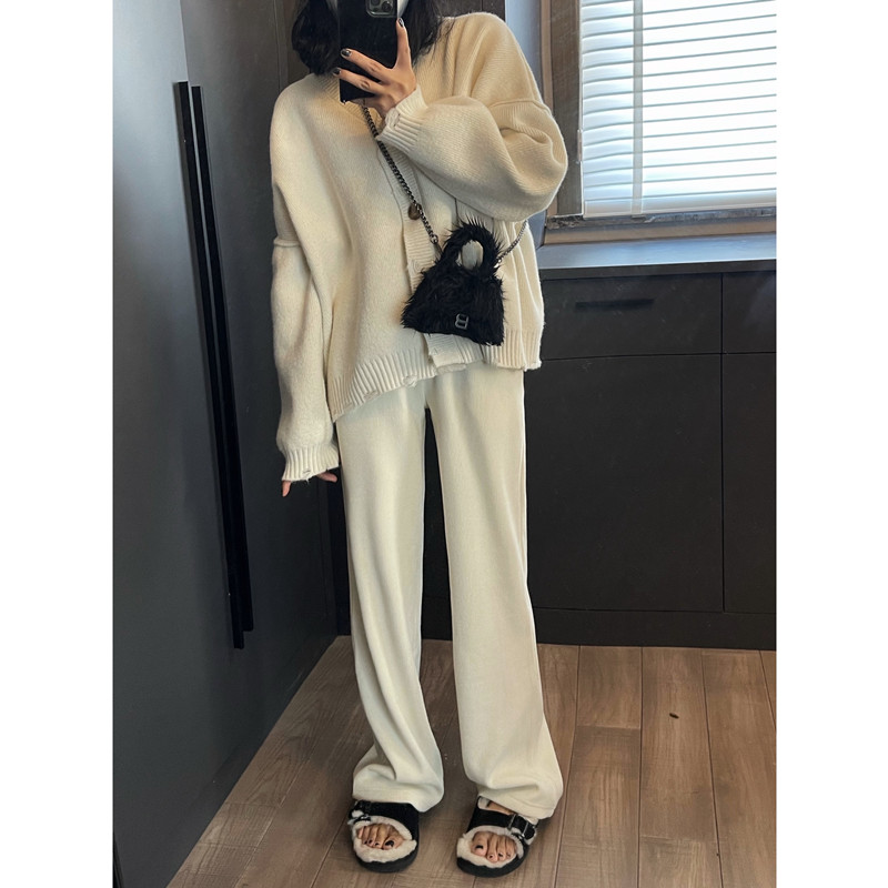 自然腰百搭长裤保暖休闲裤