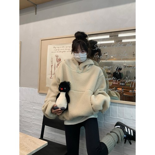 加厚宽松慵懒百搭卫衣