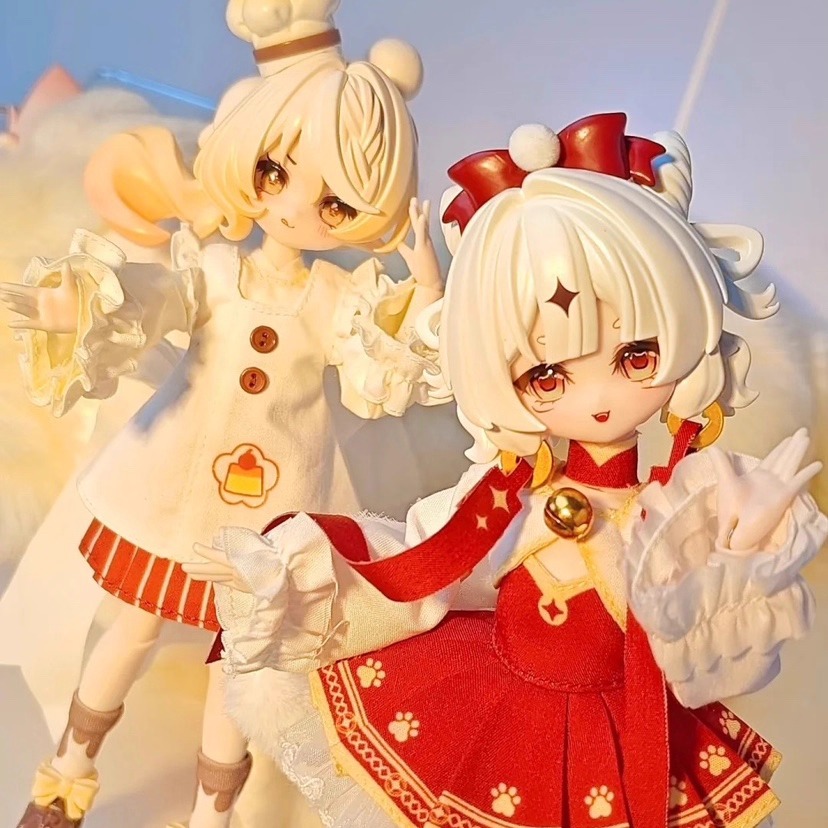 米甜三代运势小签灵盲盒可动人偶