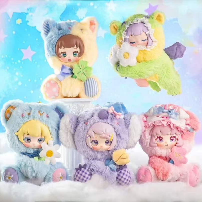 妮妮崽沉睡花园诗集系列毛绒盲盒