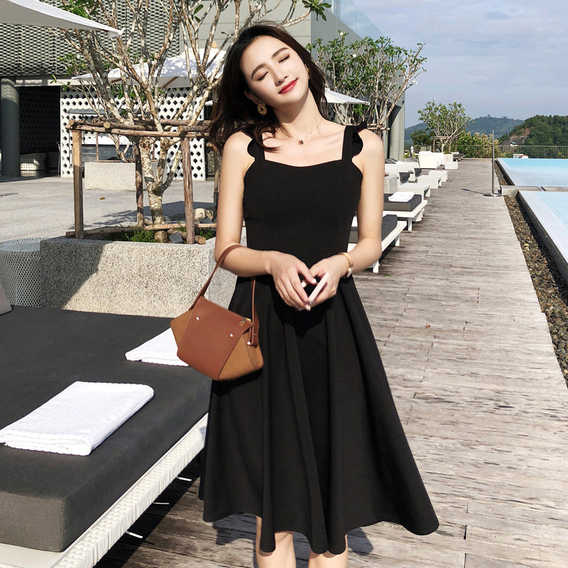 summer OL Wood ear fashion Solid strapless Waist Long camisole Pendulum Dressin the Women's clothing/Boutique , Dress  category - from Buy2taobao.com to provide professional Taobao agent buy service