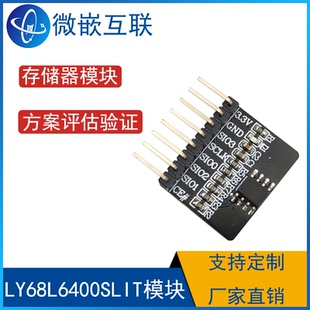 LY68L6400SLIT模块 存储器 静态随机存取存储器 方案开发验证板