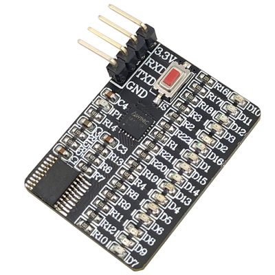 微嵌互联AW9523B开发LED