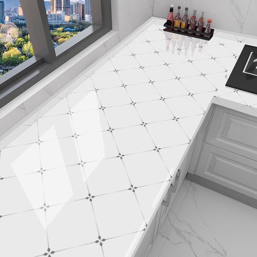 例如厨房防油贴耐高温墙纸