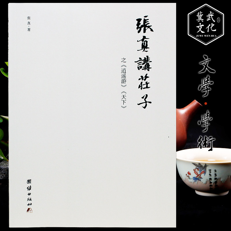 张真讲庄子《逍遥游》《天下》中国哲学正版包邮庄子的智慧修养自我心灵