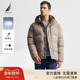 NAUTICA 保暖连帽面包羽绒服JO4407 防泼水时尚 诺帝卡男装 冬季