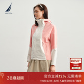 户外路亚风撞色宽松H版 NAUTICA 新品 26春季 型夹克外套 诺帝卡女装