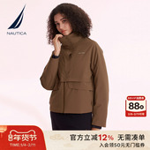 秋冬休闲时尚 NAUTICA 诺帝卡女装 保暖轻盈羽绒服厚外套34JM11