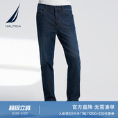 舒适棉混纺透气休闲牛仔裤 春秋季 PO4160 诺帝卡男装 NAUTICA